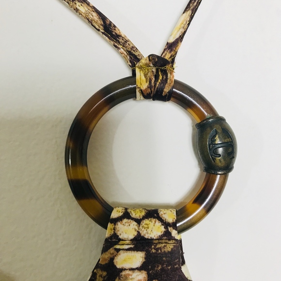 Just Cavalli Snake Skin Printed spaghetti dress - Picture 8 of 8